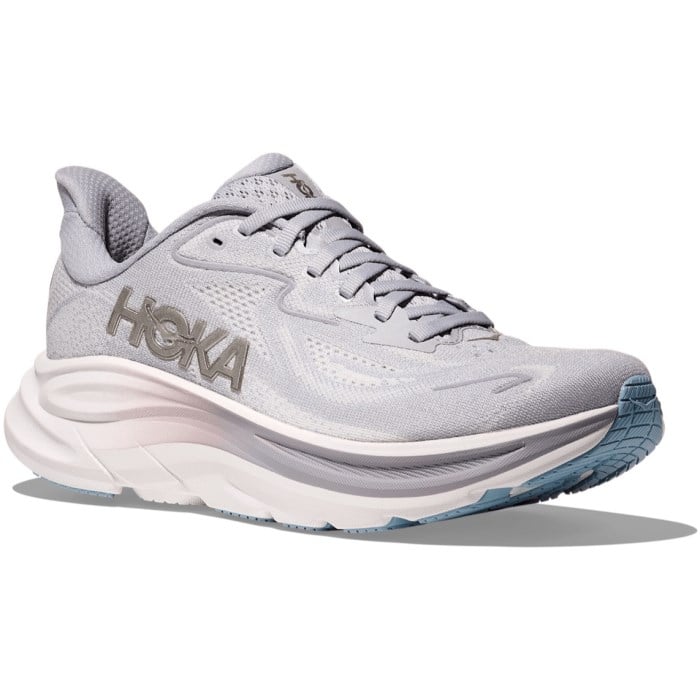 Hoka Clifton 10 - Womens Running Shoes - Ash Grey/Foggy Grey