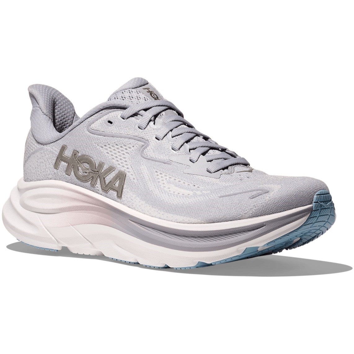 Hoka Clifton 10 - Womens Running Shoes - Ash Grey/Foggy Grey