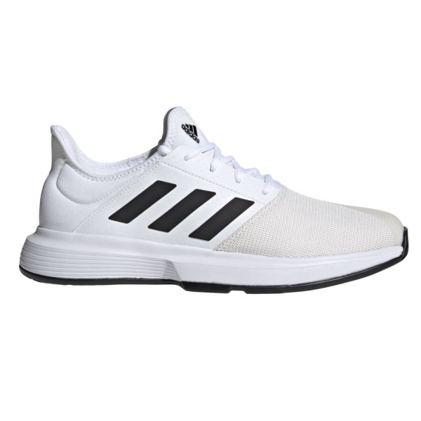 adidas GameCourt - Mens Tennis Shoes - Footwear White/Core Black/Grey