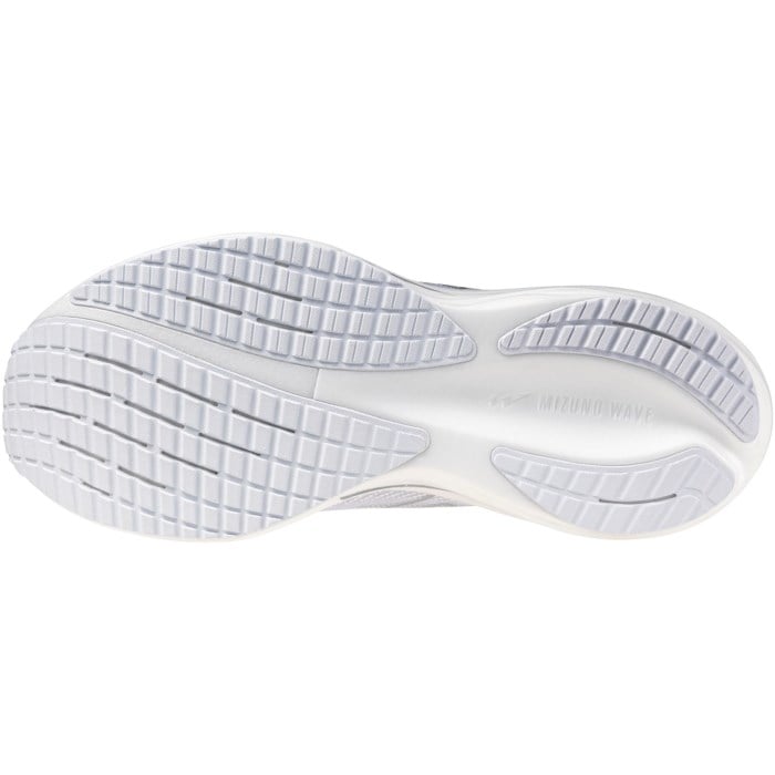 Mizuno Wave Rider 29 - Womens Running Shoes - White/Silver/Harbor Mist