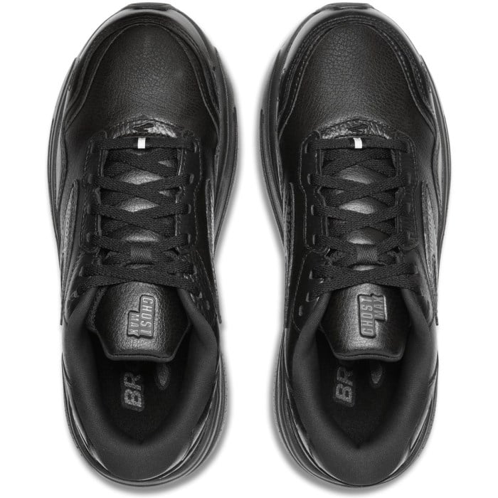Brooks Ghost Max 2 Leather - Mens Running Shoes - Black/Black