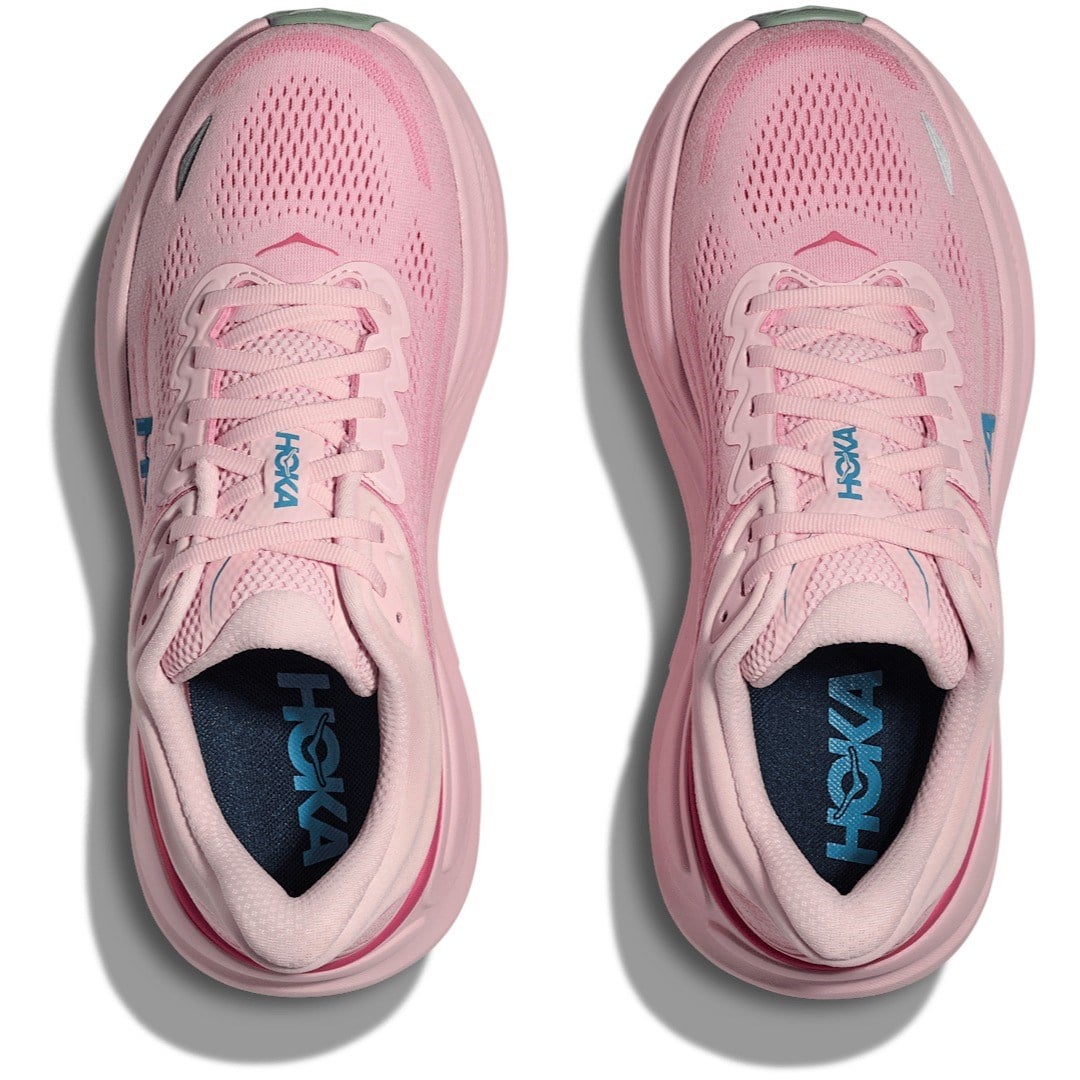 Hoka Bondi 9 - Womens Running Shoes - Rose Tea/Petal