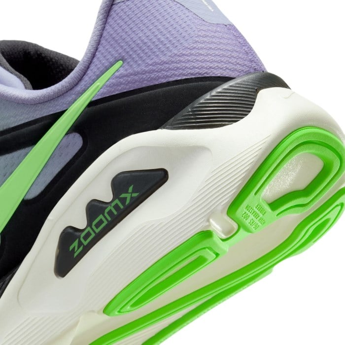 Nike Structure Plus - Mens Running Shoes - Iron Purple/Voltage Green/Off Noir/Sail