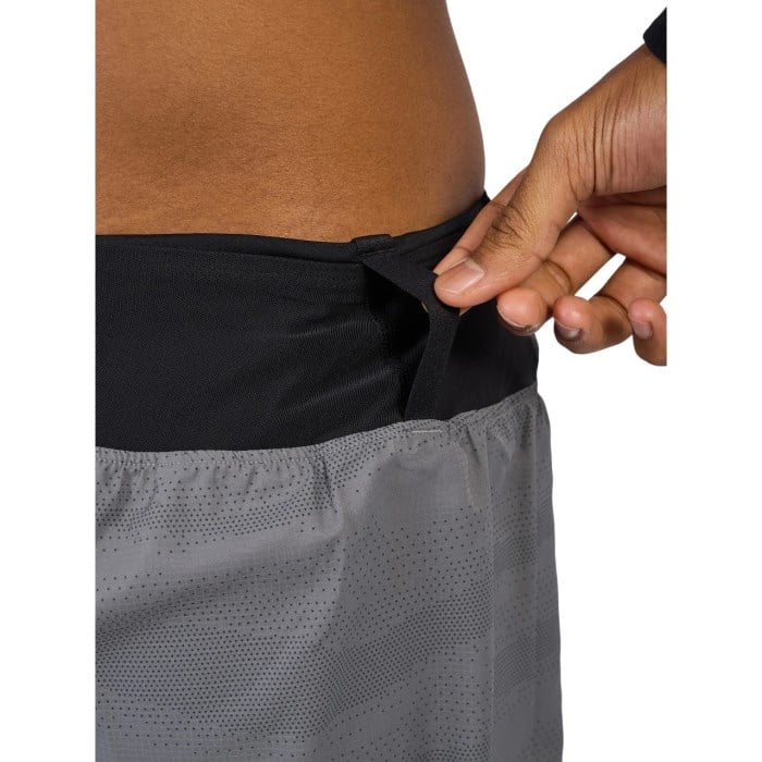 On Mens Trail Running Shorts - Rock
