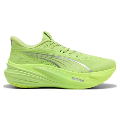 Puma MagMax Nitro 2 - Mens Running Shoes - Sunny Lime/Puma Silver