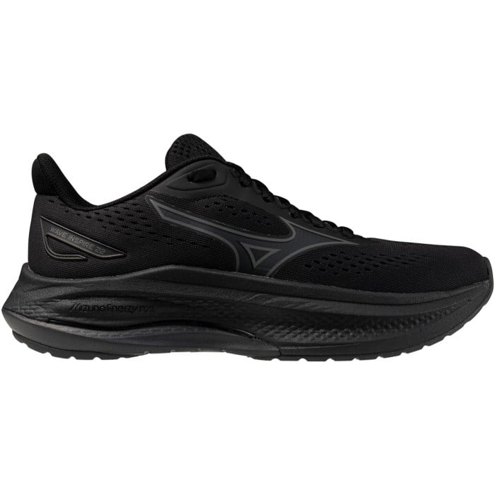 Mizuno Wave Inspire 22 - Womens Running Shoes - Black/Blacksand/Black