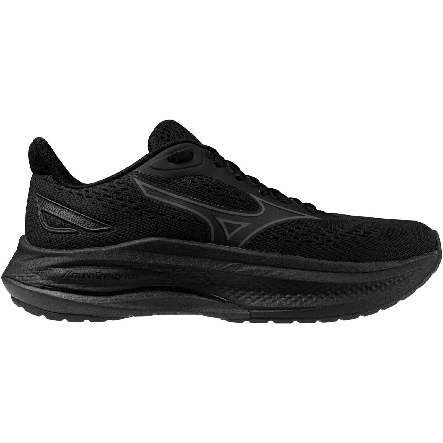 Mizuno Wave Inspire 22 - Womens Running Shoes - Black/Blacksand/Black