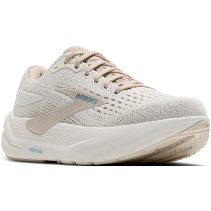 Brooks Ghost Max 3 - Womens Running Shoes - Coconut/Grey/Blue