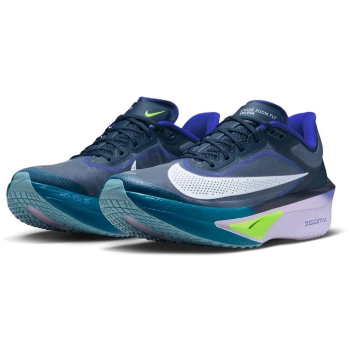 Nike Zoom Fly 6 - Mens Running Shoes - Obsidian/White/Persian Violet/Volt