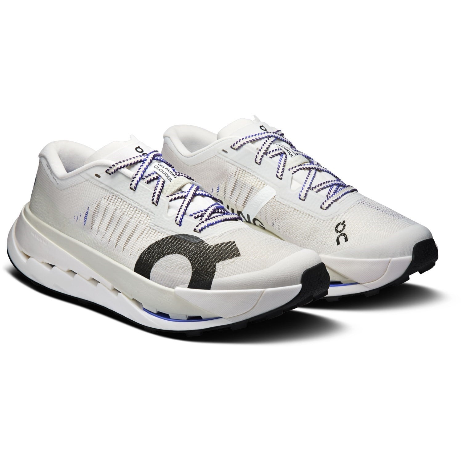 On Cloudultra Pro - Mens Trail Running Shoes - Ivory/Iceberg