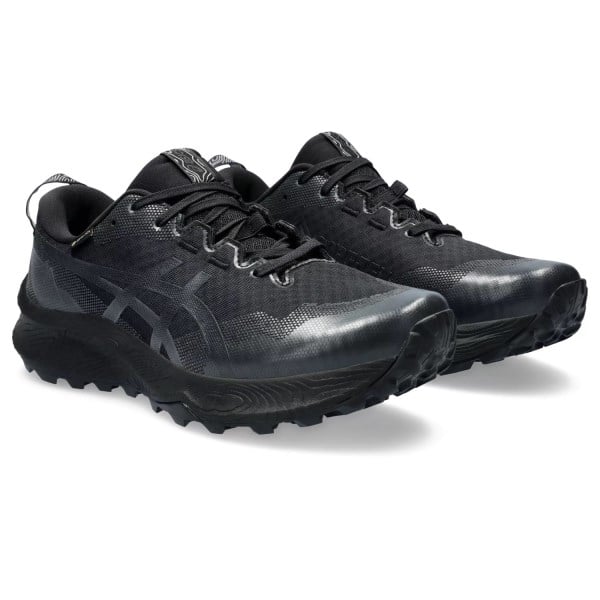 Asics Trabuco 12 GTX - Mens Trail Running Shoes - Black/Graphite Grey