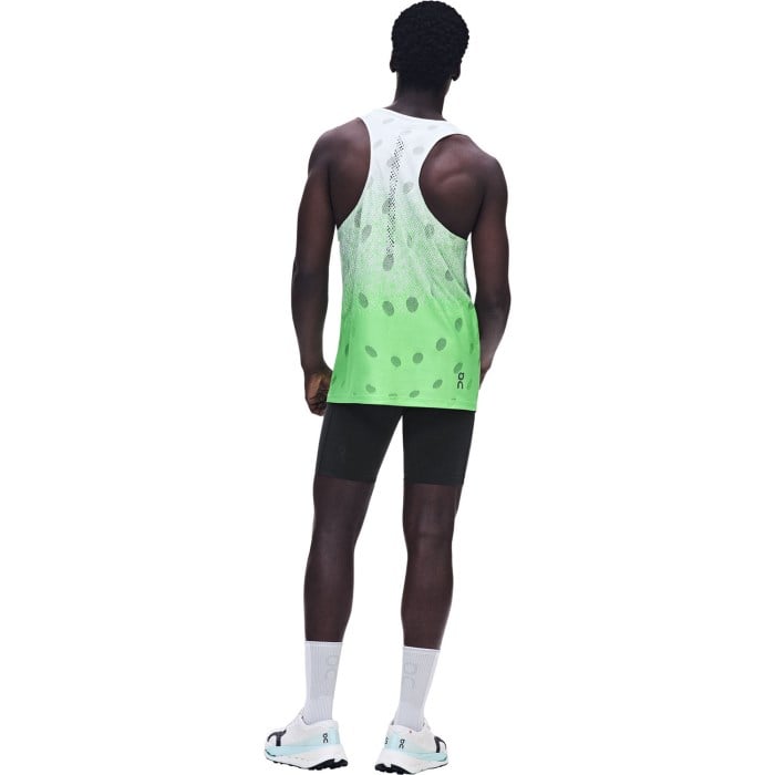 On Zero Breathe - Mens Racing Singlet - Verdite - image 3