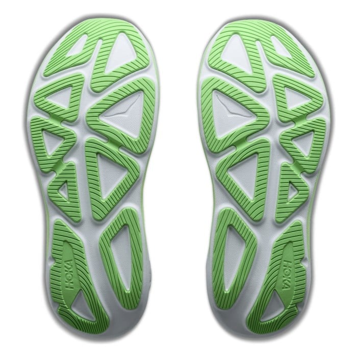 Hoka Clifton Pro - Womens Running Shoes - Cosmic Grey/Neon Yuzu - image 4