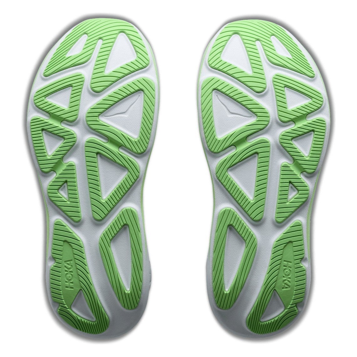 Hoka Clifton Pro - Womens Running Shoes - Cosmic Grey/Neon Yuzu - image 4