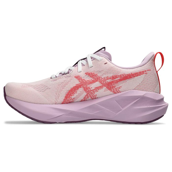 Asics NovaBlast 5 - Womens Running Shoes - White/Coral Reef