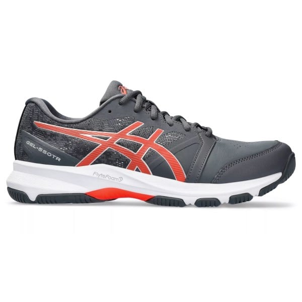 Asics Gel 550TR - Mens Cross Training Shoes - Carrier Grey/Sunrise Red