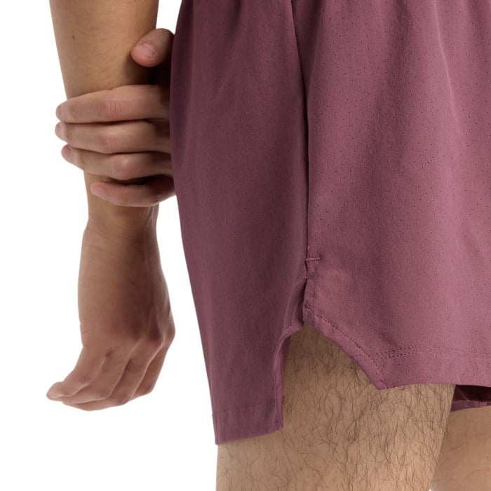 New Balance RC 5 Inch Mens Running Shorts - Faded Plum