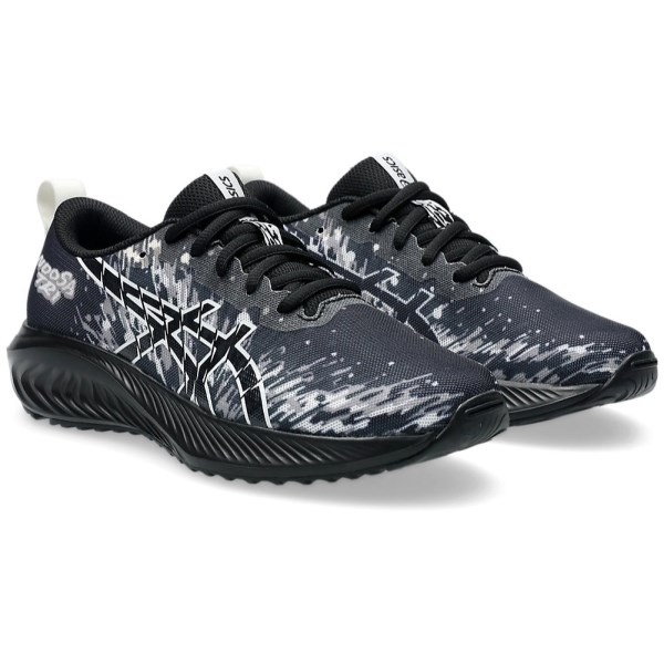 Asics Gel Noosa Tri 16 GS - Kids Running Shoes - Black/White