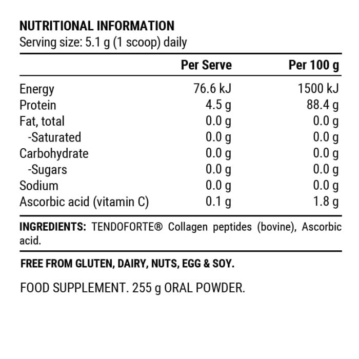 Pillar Collagen Repair Powder - Unflavoured - 510g Pouch