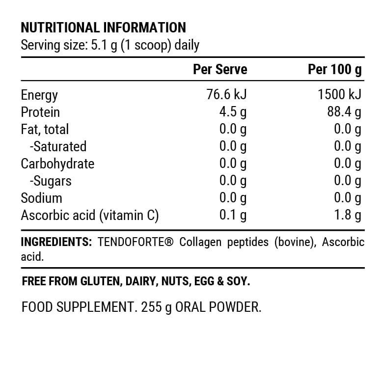 Pillar Collagen Repair Powder - Unflavoured - 510g Pouch