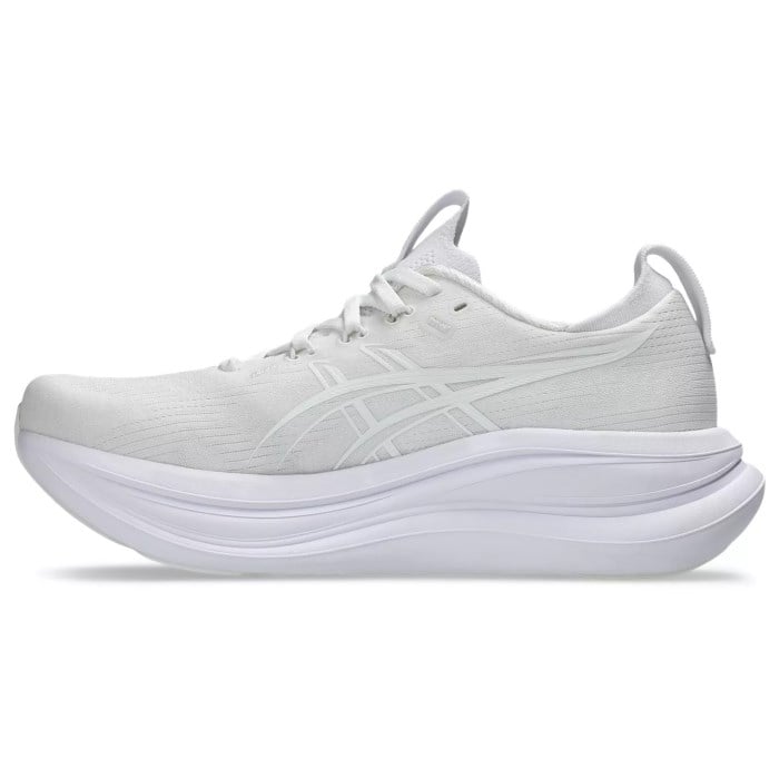 Asics Gel Nimbus 28 - Womens Running Shoes - White/White