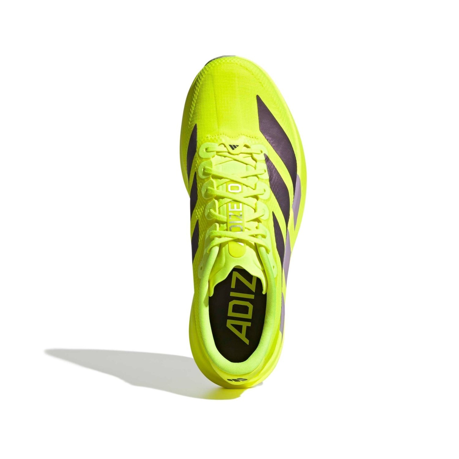 adidas Adizero Evo SL Woven - Mens Running Shoes - Solar Yellow/Aurora Plum/Powder Plum