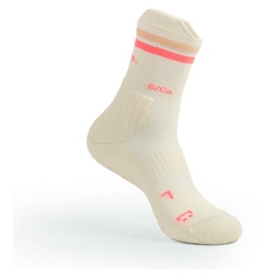 S/Co. Crew Unisex Running Socks - Peach Pop