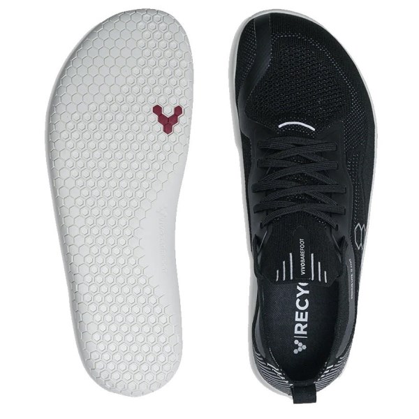 Vivobarefoot Primus Lite Knit - Womens Running Shoes - Obsidian