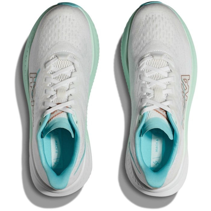Hoka Mach 6 - Womens Running Shoes - Frost/Rose Gold