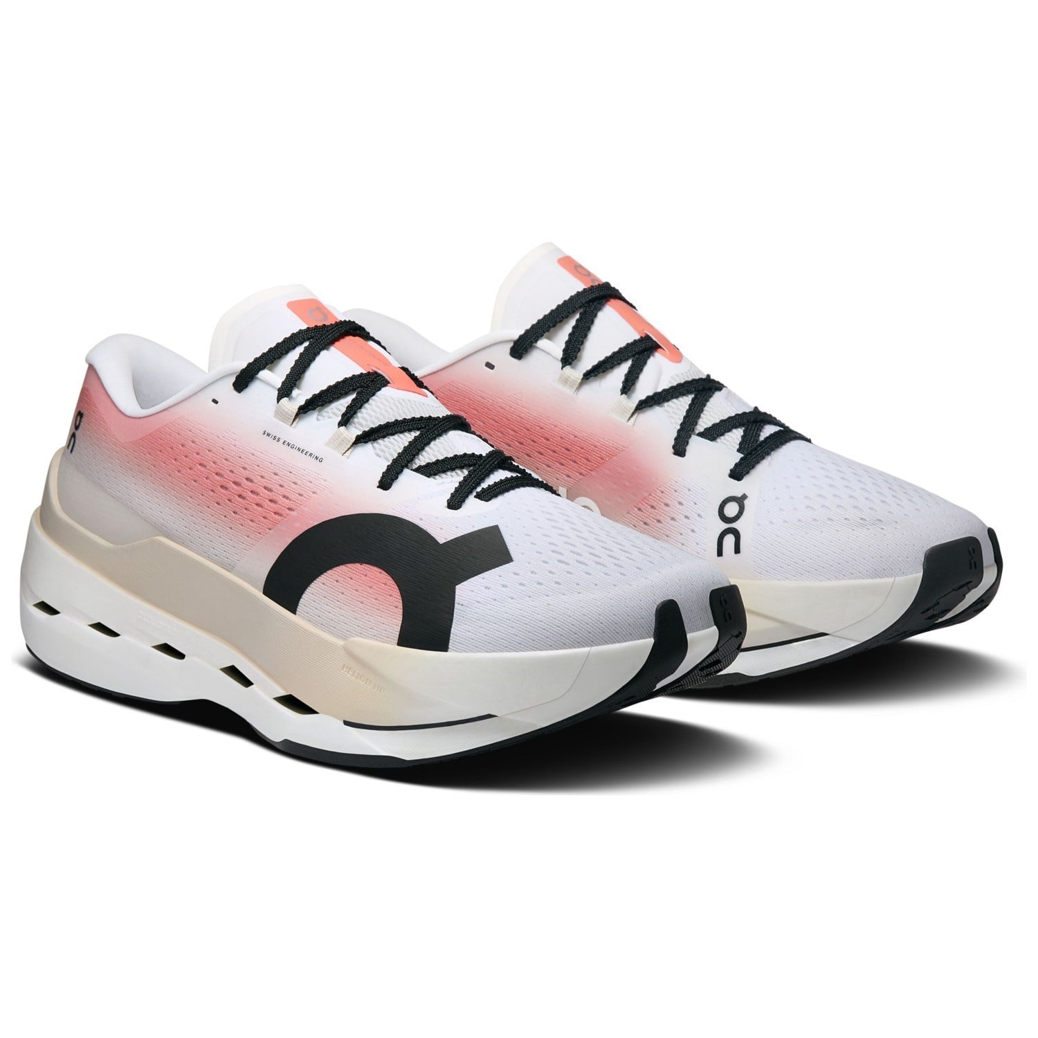 On Cloudboom Max - Womens Running Shoes - White/Reef
