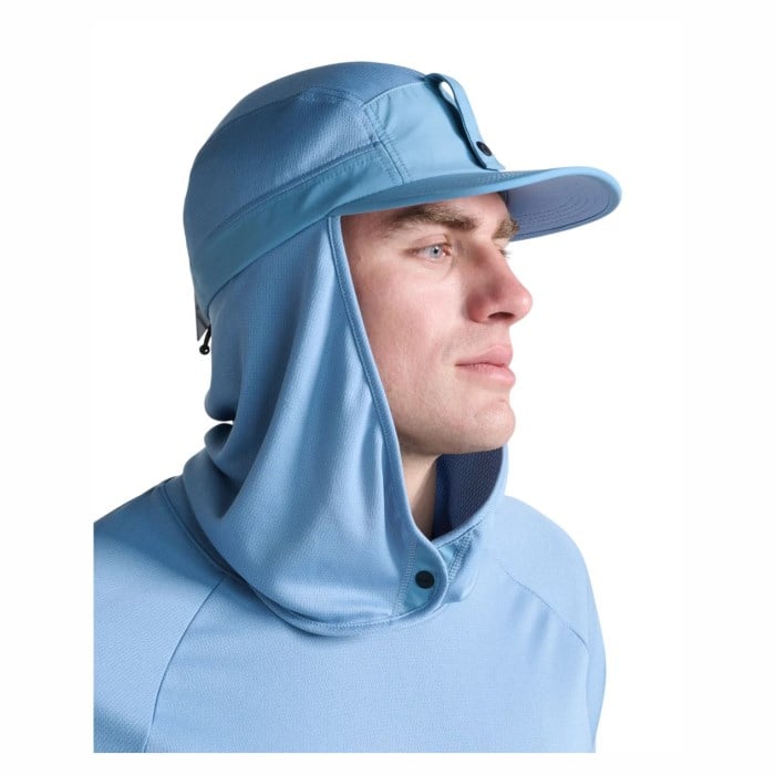 2XU Trail Legionnaire Cap - Blue Shade/Blue Shade - image 3