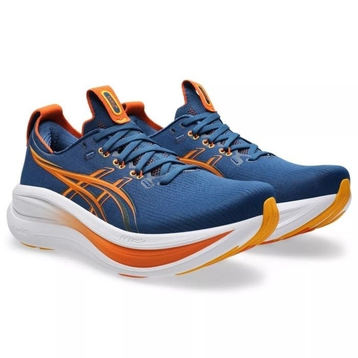 Asics Gel Nimbus 28 - Mens Running Shoes - Twilight Blue/Anzu