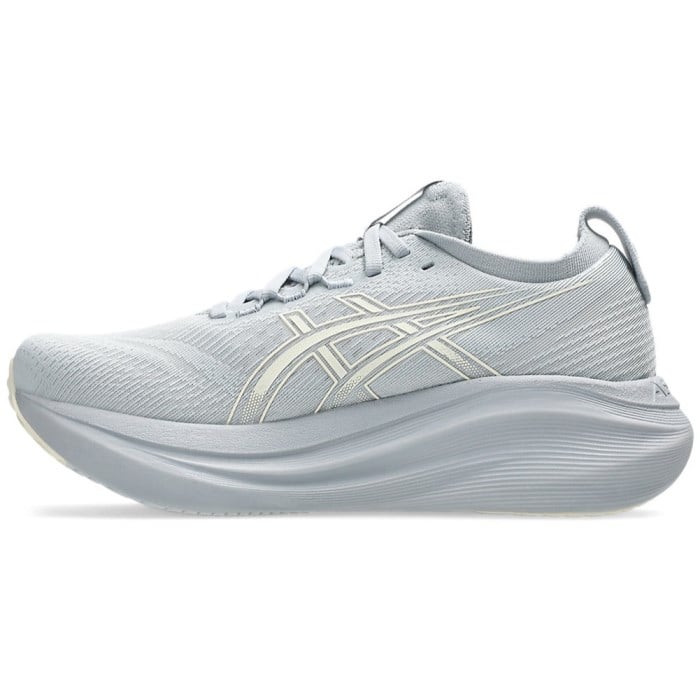 Asics Gel Nimbus 27 - Womens Running Shoes - Piedmont Grey/Cream