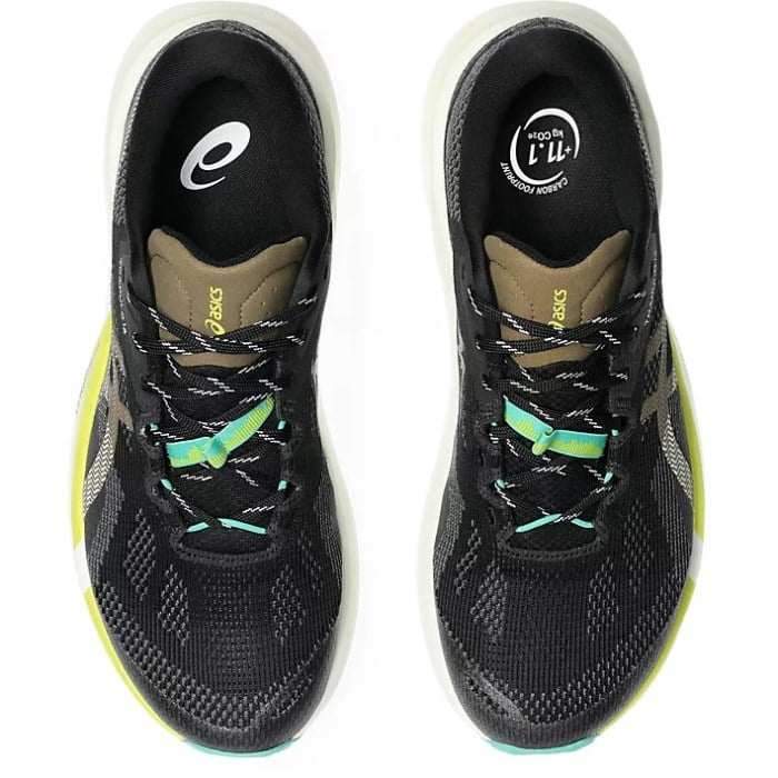 Asics Gel Trabuco 14 - Mens Trail Running Shoes - Black/Clay Canyon