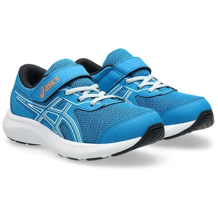 Asics Contend 9 PS - Kids Running Shoes - Aegean Blue/Cool Grey