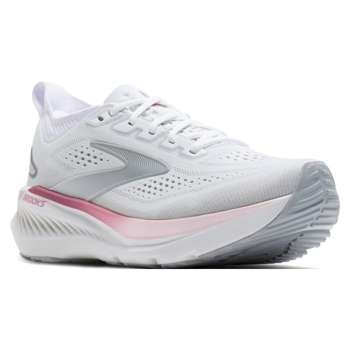 Brooks Glycerin GTS 23 - Womens Running Shoes - White/Harbor Mist/Metal - image 2
