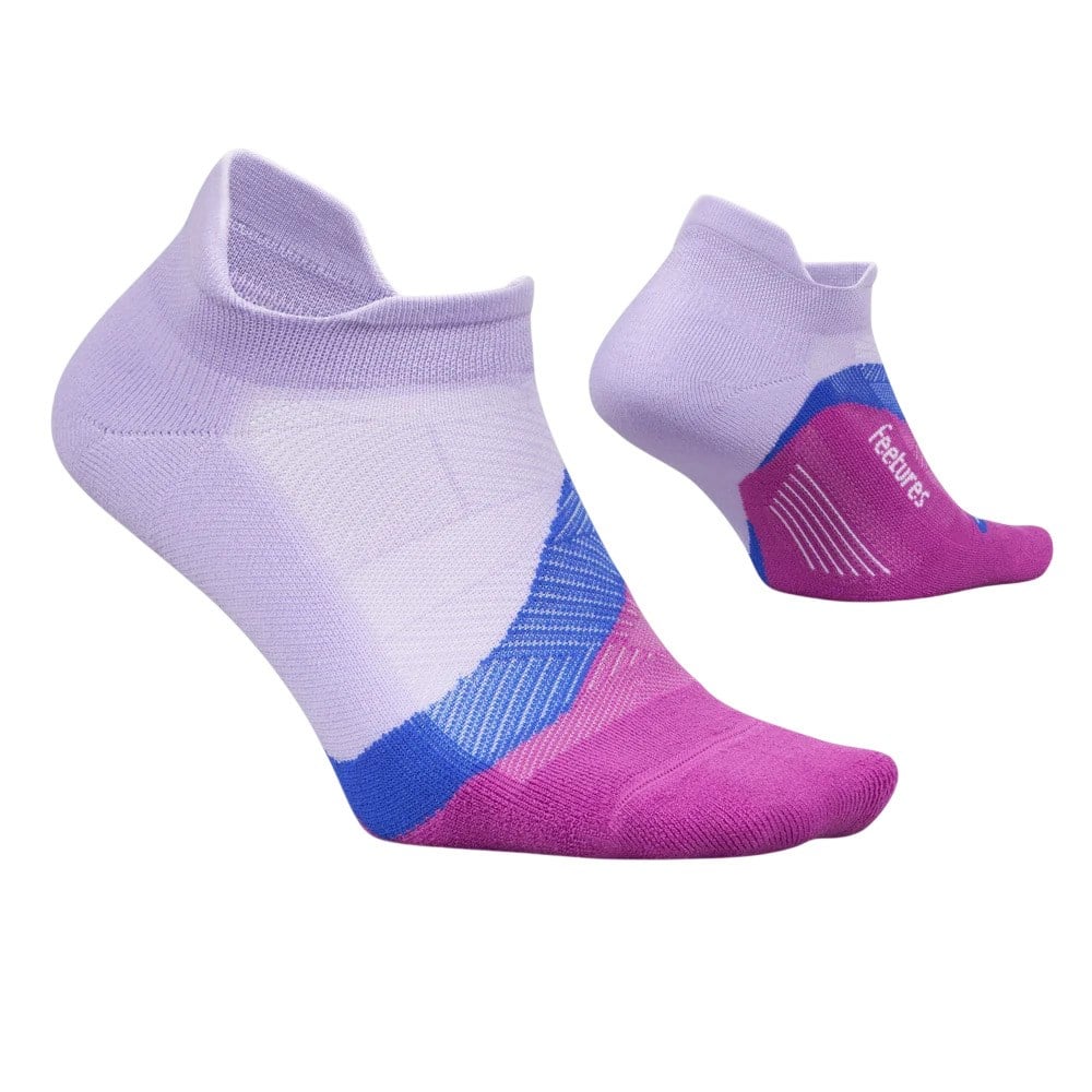 Feetures Elite Light Cushion No Show Tab Running Socks - Wild Bloom - image 2