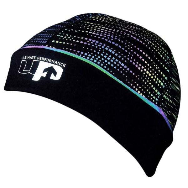 1000 Mile UP Reflective Running Beanie - Black/Reflective