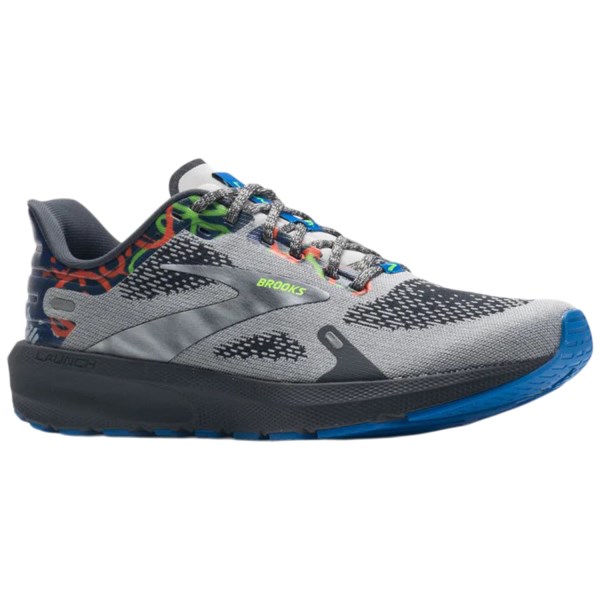 Brooks Launch 9 - Mens Running Shoes - Ebony/Oyster/Blue