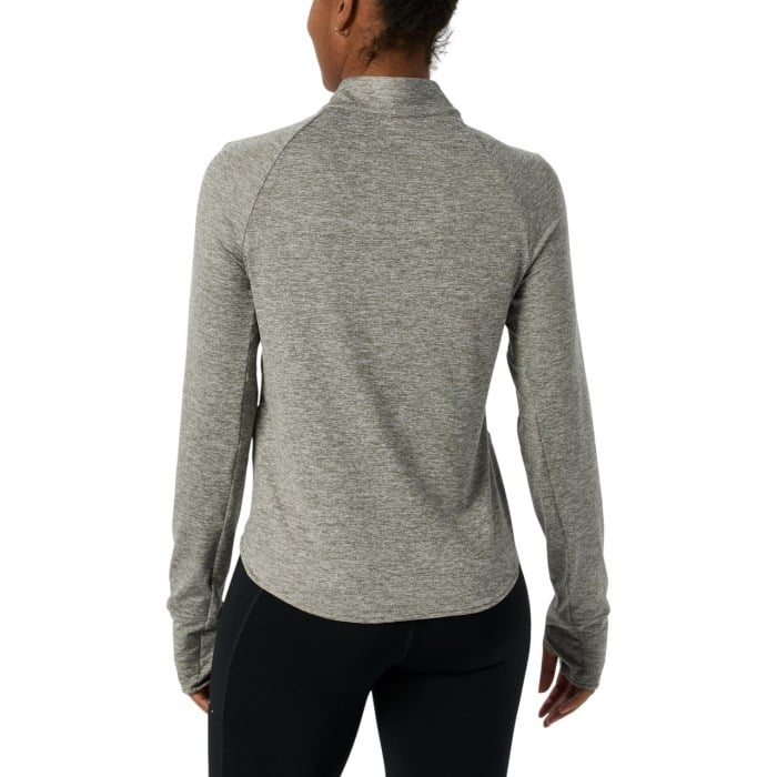 Nike Dri-Fit Swift Womens UV Quarter Zip - Sail/Reflective Silver