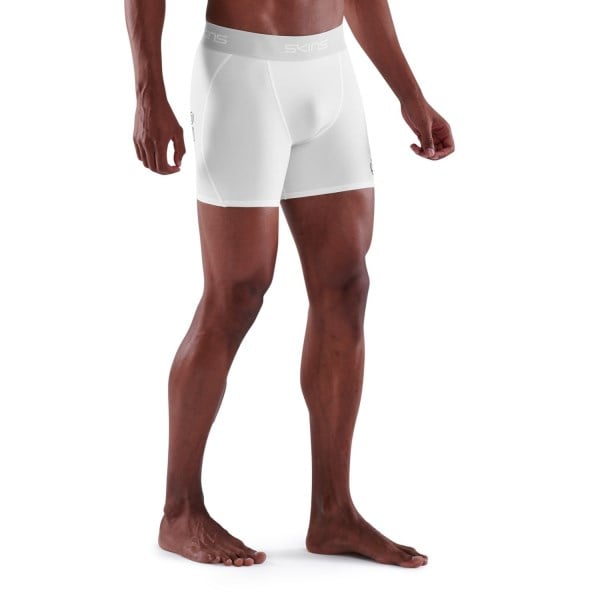 Skins Series-1 Mens Compression Shorts - White