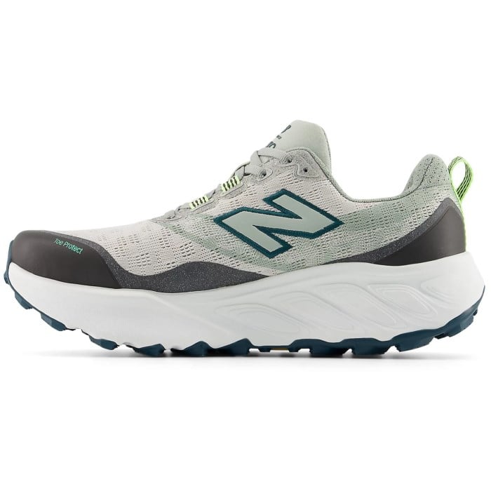 New Balance Fresh Foam Hierro v9 - Mens Trail Running Shoes - Grey Matter/Medusa Green