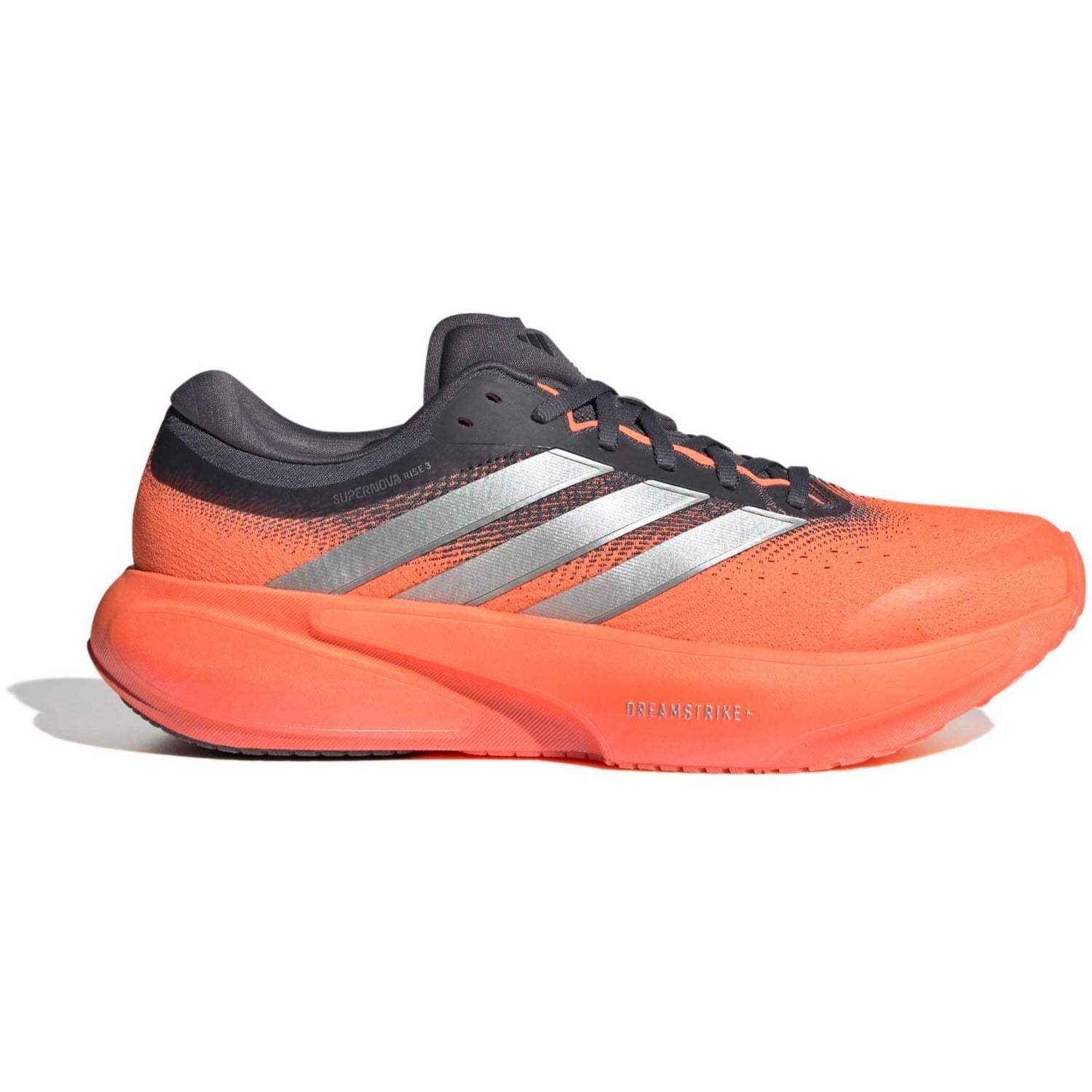 adidas Supernova Rise 3 - Mens Running Shoes - Aurora Onix/Silver Metallic/Lucid Orange