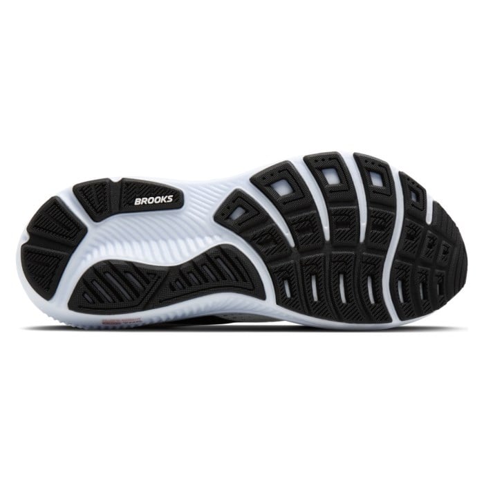 Brooks Ghost 18 - Womens Running Shoes - White/Black/Rose Gold