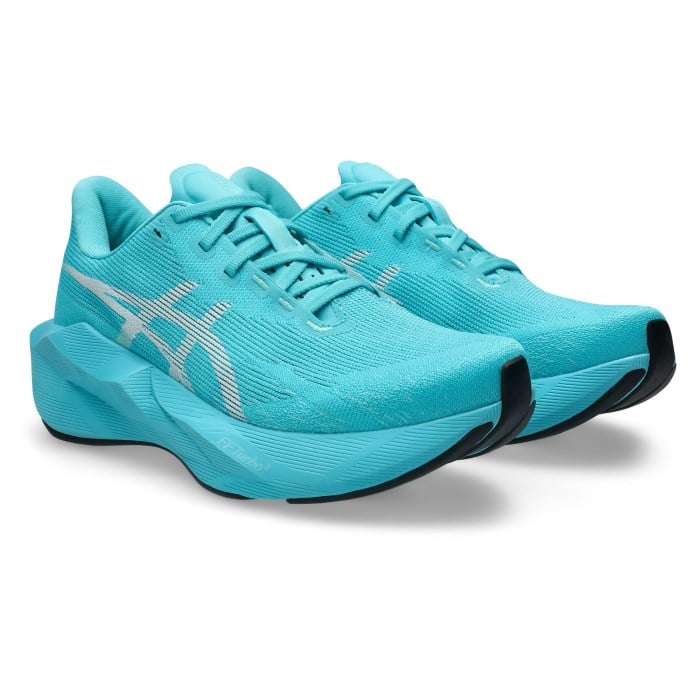 Asics Novablast 6 - Womens Running Shoes - Energy Aqua/White - image 2