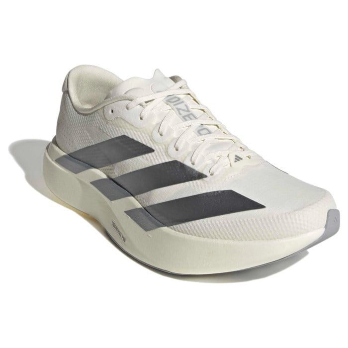 adidas Adizero Evo SL Woven - Mens Running Shoes - Core White/Core White/Halo Silver - image 6