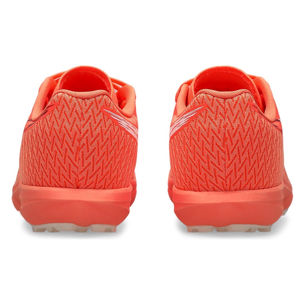 Asics Sonicracer XC - Unisex Cross Country Spikes - Vivid Coral/White - image 5