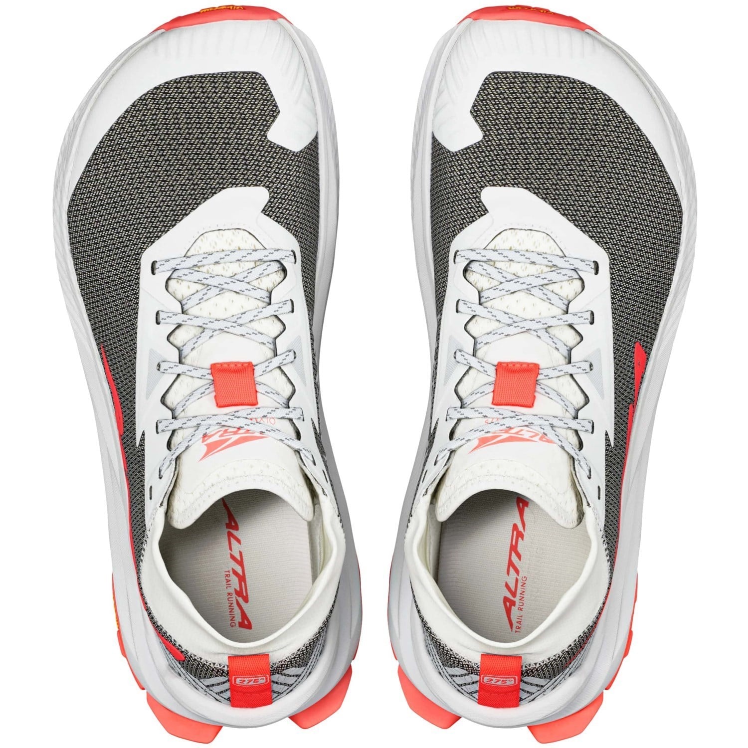 Altra Olympus 275 - Mens Trail Running Shoes - White/Coral