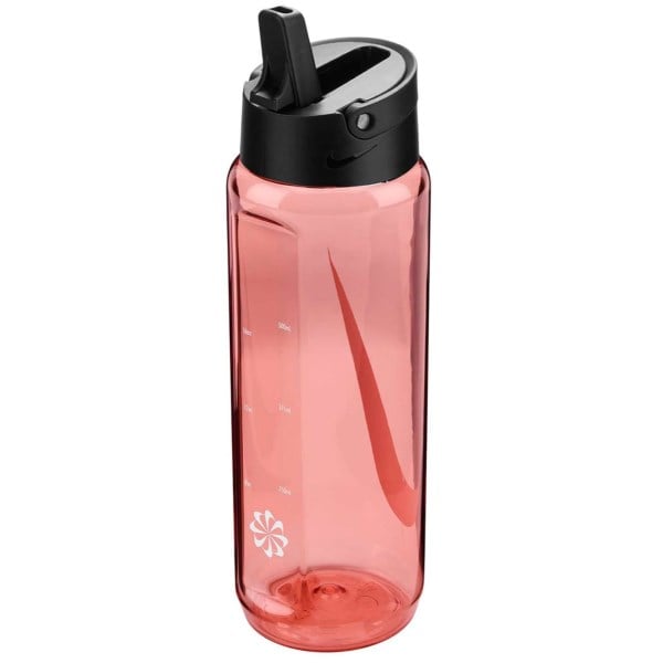 Nike TR Renew Recharge Straw Sports Water Bottle - 709ml - Magic Ember/Black