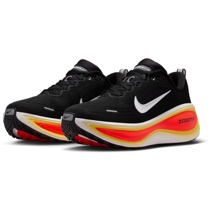 Nike Vomero Plus - Mens Running Shoes - Black/White/Bright Crimson/Sail